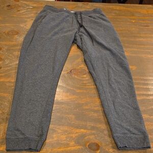 Weatherproof Women's Charcoal Gray Drawstring Track Joggers